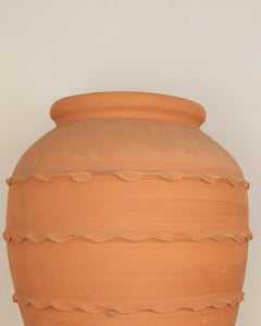 Anatolische terracotta pot groot