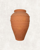 Anatolische terracotta pot groot