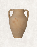 Anatolische terracotta vaas met twee grepen groot