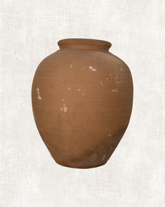 Marokkaanse terracotta pot rond