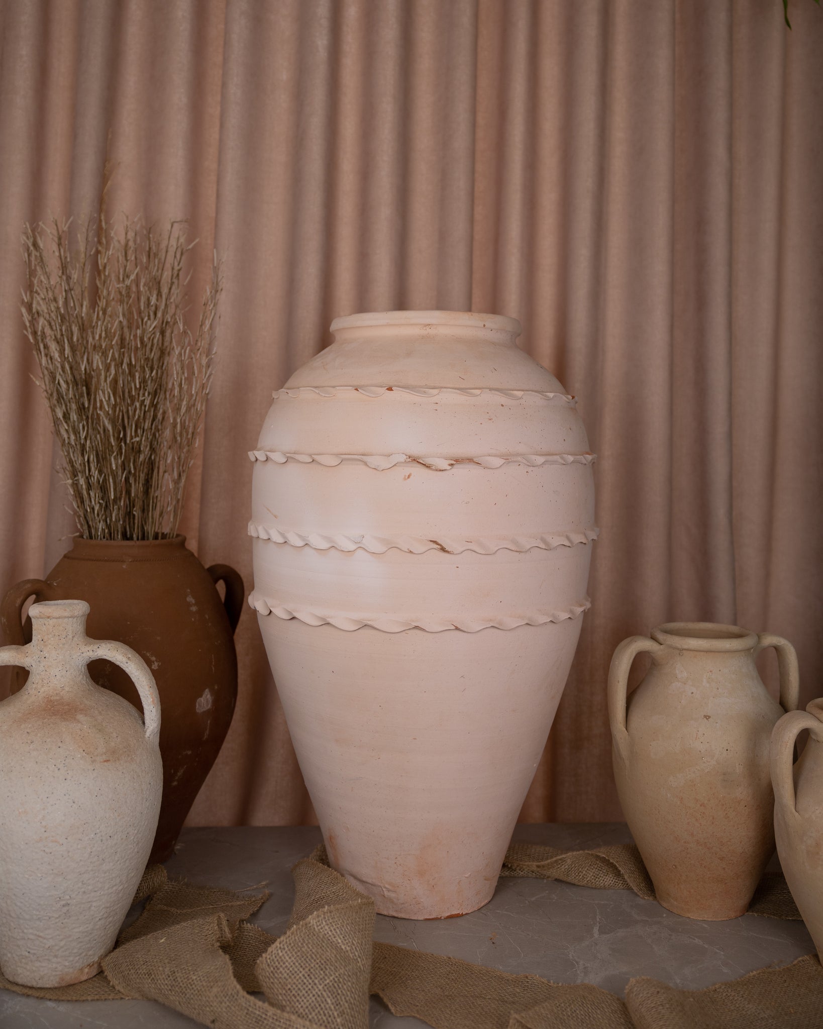 Anatolische terracotta pot XL